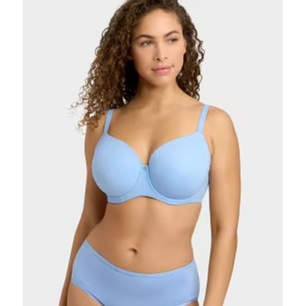 Bare by Bare Necessities The Favorite T-Shirt Underwire Bra – Frozen Fjord Blue